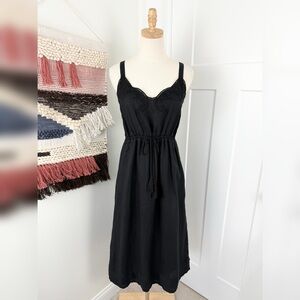 elegant dress for dinner party VALMIRA DRESS Simply White with Blue / L main image 1
